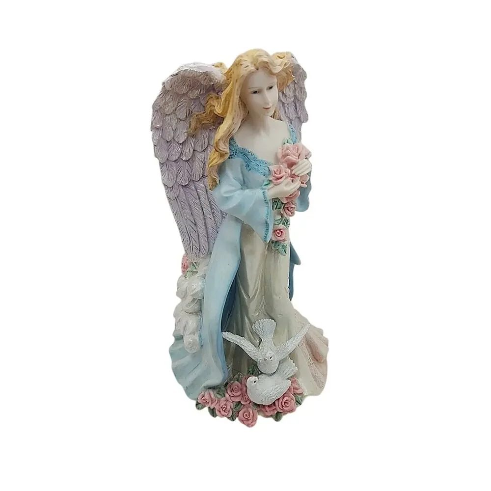 VTG Resin Angel Taper Candle Holder 7